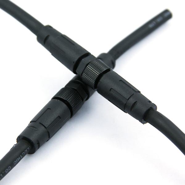 IP67 Connectors Waterproof Lighting Accessories Male Female Connector