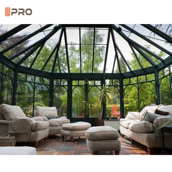 Sala de alumínio de Florida do vidro do sistema do Sunroom do miradouro do jardim