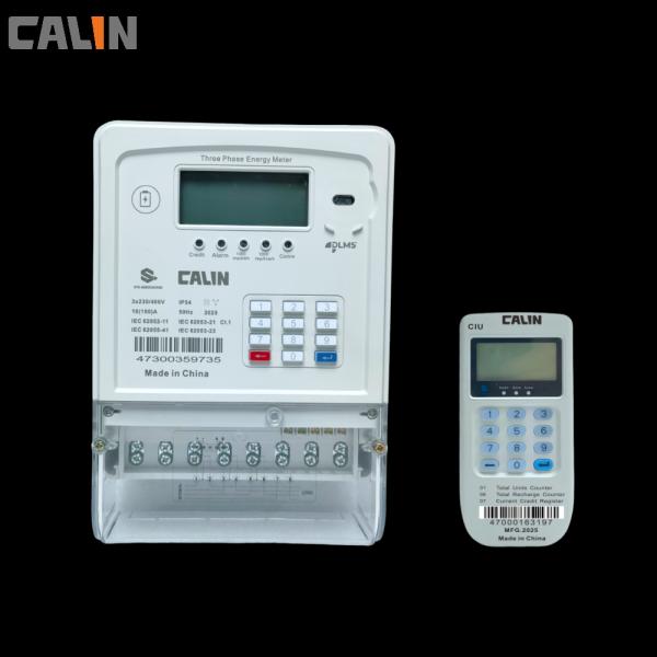 Four Quadrant Smart Prepayment Meter Instantaneous Values Industrial Power Meter