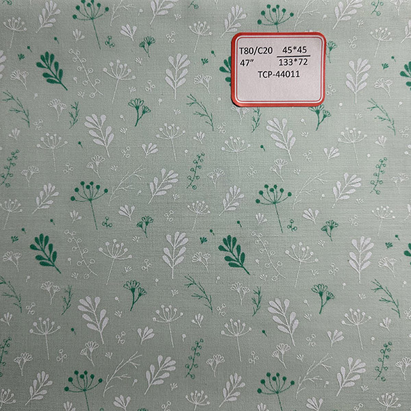 80/20 Narrow Printed Fabric 45*45 133*72 Bed Sheet Fabric Quilt Cover