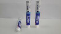 Tube de D30mm Matt Touch Surface Soft Plastic pour le gel de dent de pâte dentifrice empaquetant la vis brillante sur le chapeau de Fez