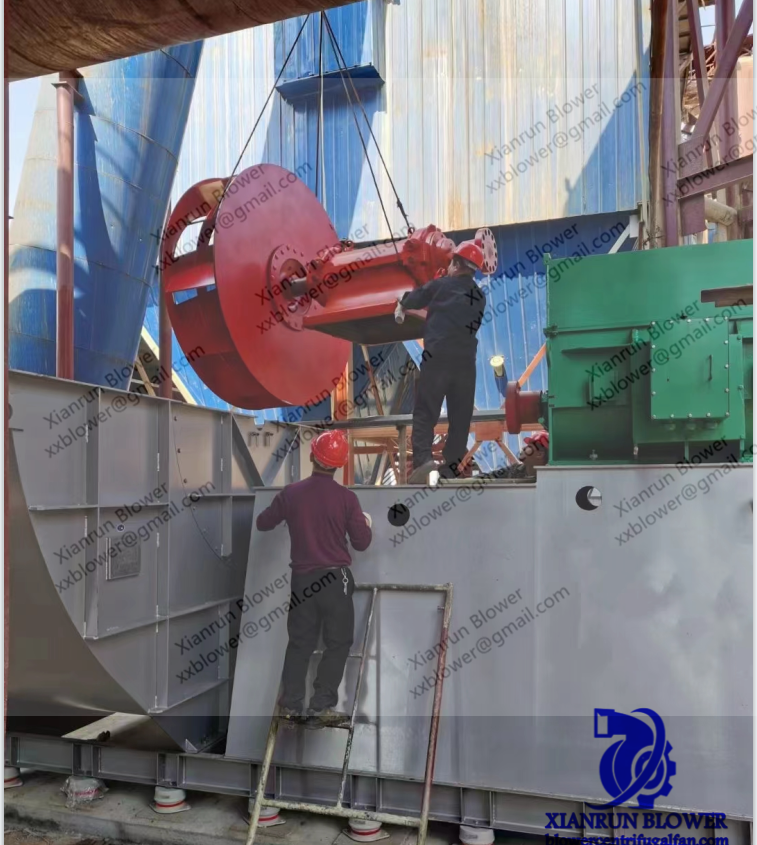 High Resistance Centrifugal Fan Accessories Lifting Lugs / Adjust Door