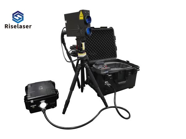 500w Portable Laser de Fibre élimineur d'obstacles machine de nettoyage Laser élimineur d'obstacles usine