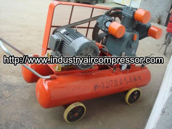 Light weight silent mining air compressor piston  type 3.2m³/min  7bar  25HP