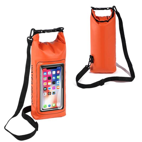 WATERPROOF BAG NEW 2L WATERPROOF BAG PVC SWIMMING WATERPROOF BAG 2-IN-1 MOBILE PHONE WATERPROOF BAG SWIMMING BAG