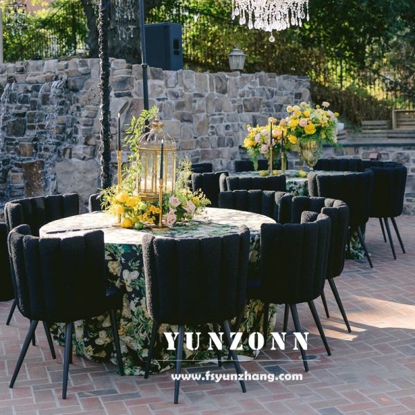 Wholesale White Stainless Steel Daisy Chair Hotel Furniture for Banquet Parties and Events