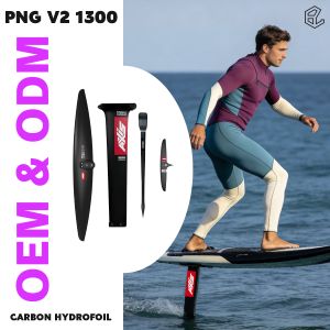 AXIS PNG1300V2 High Aspect Ratio Carbon Fiber Hydrofoil Front wing with AXIS HM