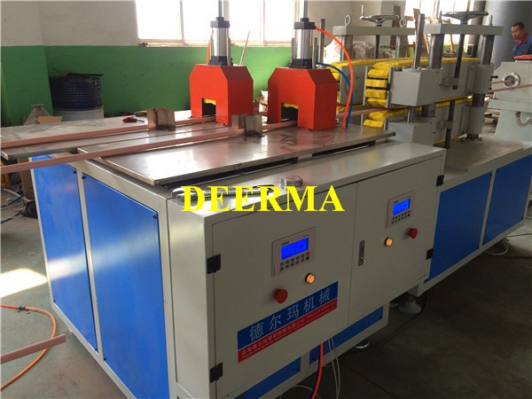 22kw PVC Pipe Machine 20mm - 63mm 20mm - 40mm Counter Rotating Extruder