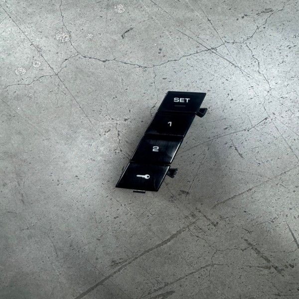 New High Quality Panamera 971 Front and Rear Seat Memory Switch Power Seat Adjustment Button Bright Paint for Porsche