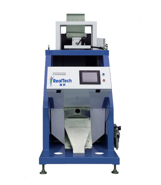 1chutes rice color sorter, suitable for middle and small size rice mills, CCD