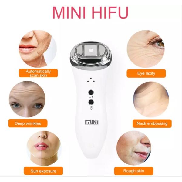 Портативный мини прибор красоты Hifu Rf для лицевой подниматься