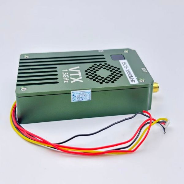 1.5GHz FPV Video Transmitter With 8 Channels 8W 1505MHz-1680MHz