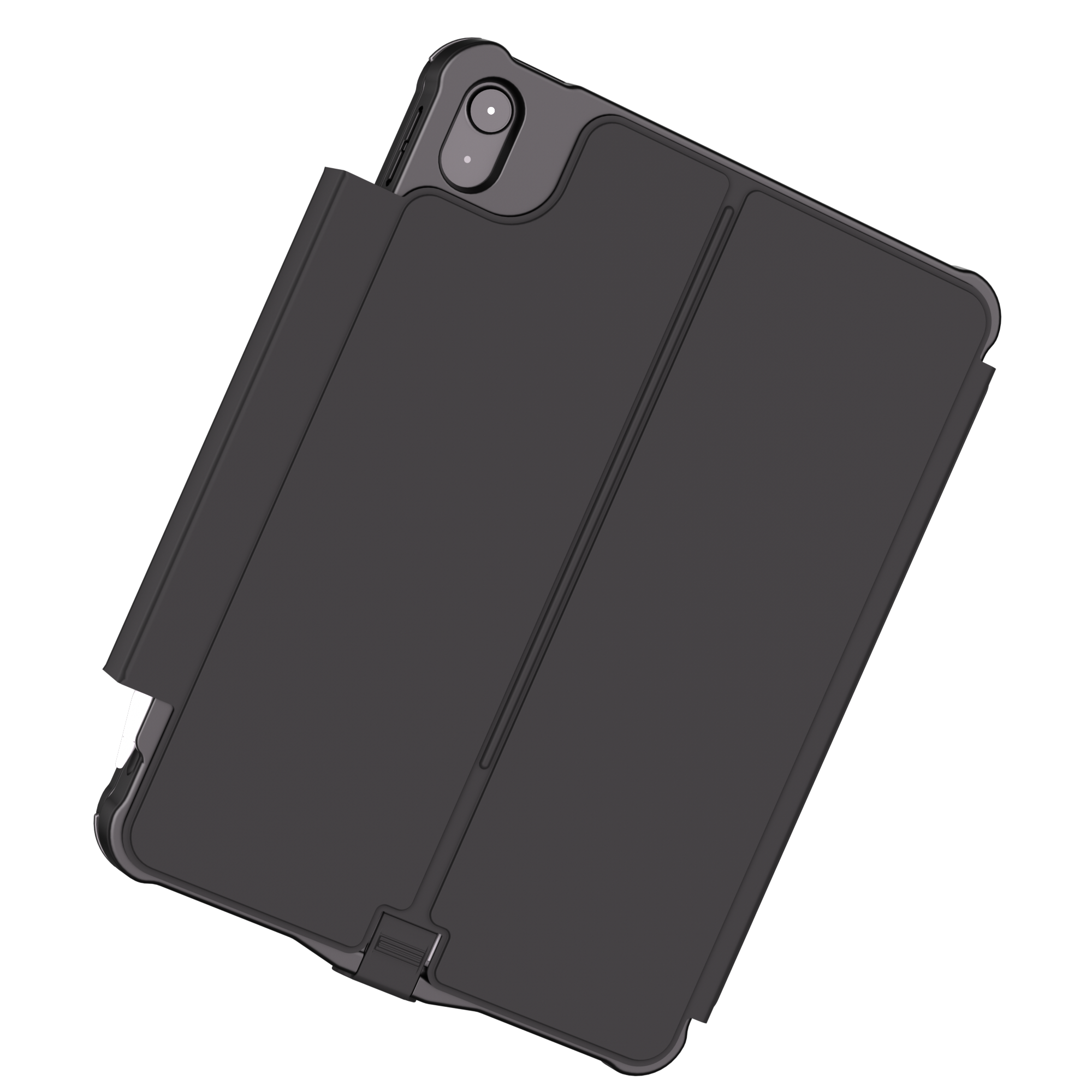 Durable Anti-Drop Keyboard Folio Case for iPad A16 with Reinforced Corners - Scratch Resistant Folio for Classroom Student Use