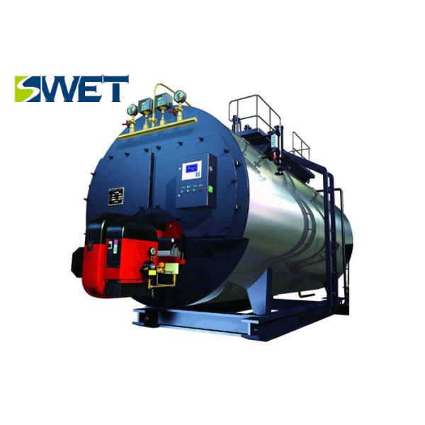 High Efficient Natural Gas Steam Boiler , Fast Loading Fire Tube Steam Boiler