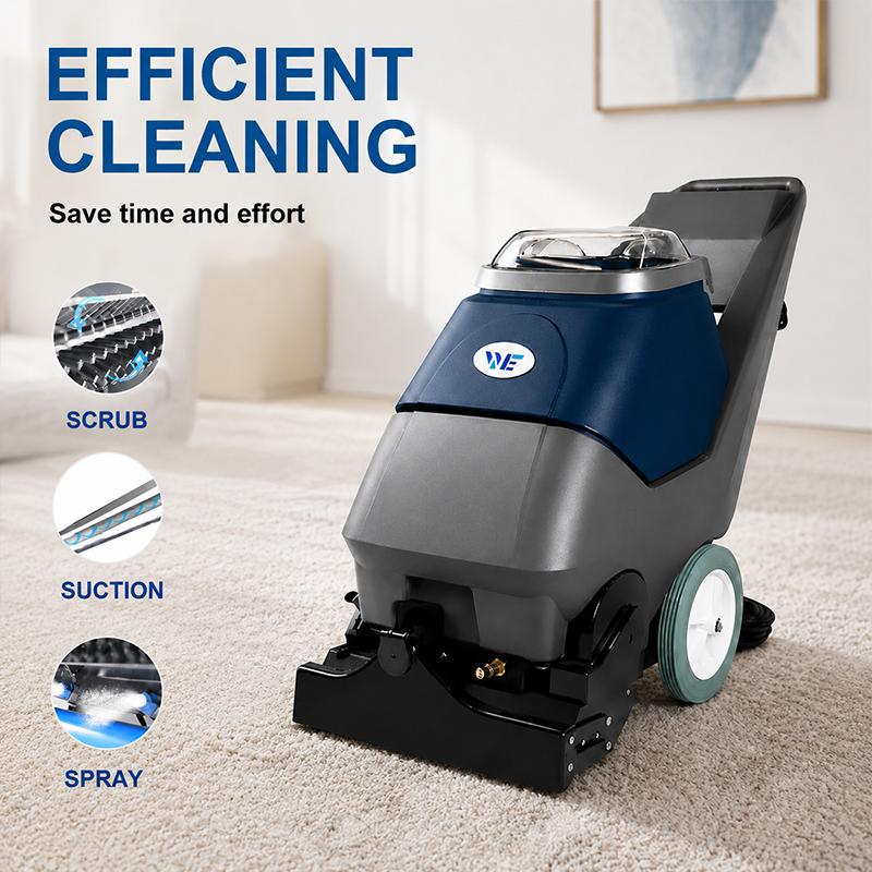 New Style 3 in 1 Dual Motor Carpet Cleaning Machine Suitable for Meeting Rooms Restaurants Large Area Cleaning