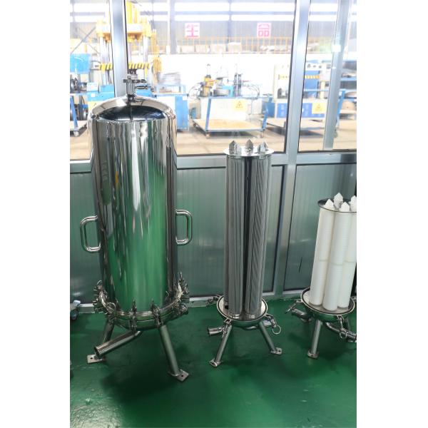 Stainless Steel Cartridge Filter Housing Water Treatment Sanitary Filter Housing