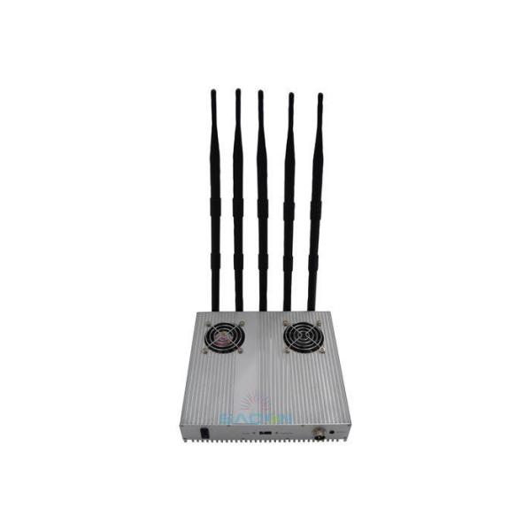 12 Watt WiFi GPS Phone Jammer with 40m Range for Continuous Operation in Prisons
