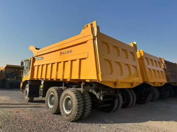 65 toneladas de camiones de basura renovados LGMG MT86H 65000kgs camiones de minería usados a la venta
