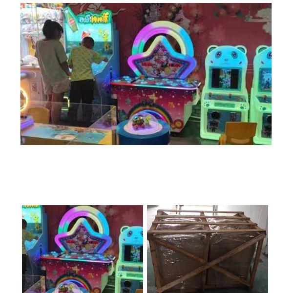 2 Players Hitting Hammer Arcade Machine Whack A Mole Hit Jump Mouse Amusement Machine Distributors