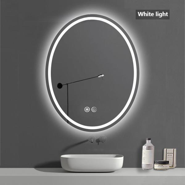 Verre miroir éclairé décor complet de la maison pour le salon de salle de bain Smart Fitness