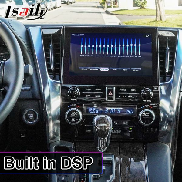 Lsailt Android Carplay Video Interface for 2019 -2023 Toyota Alphard Vellfire JBL High Version