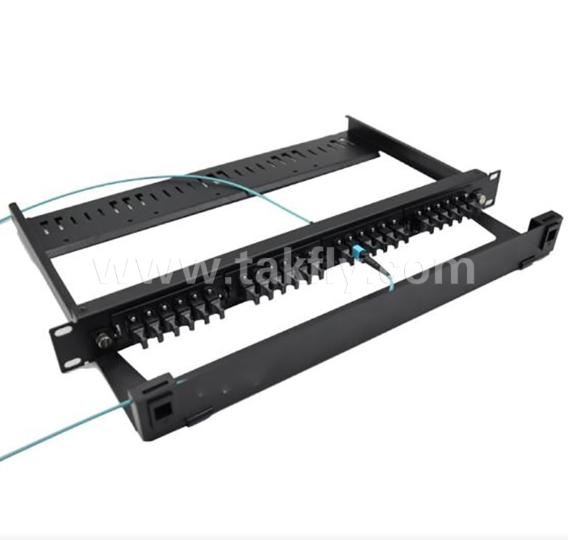 1U 24-Port MPO/MTP Patch Panel – 19