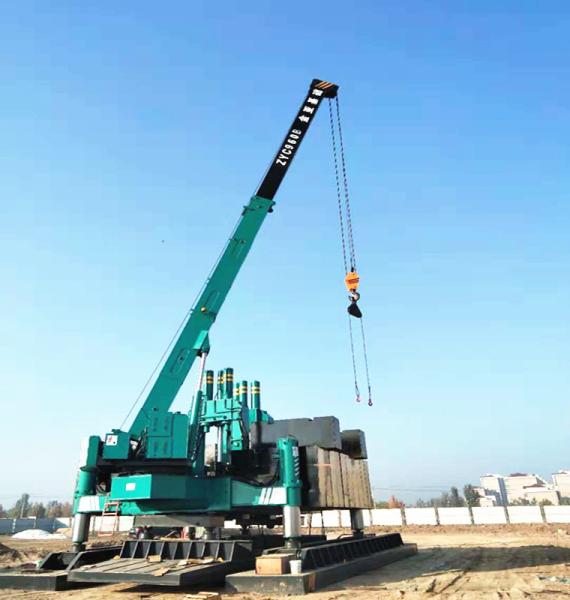 Three Type Hydraulic Piling Machine , Hydraulic Rotary Piling Rig