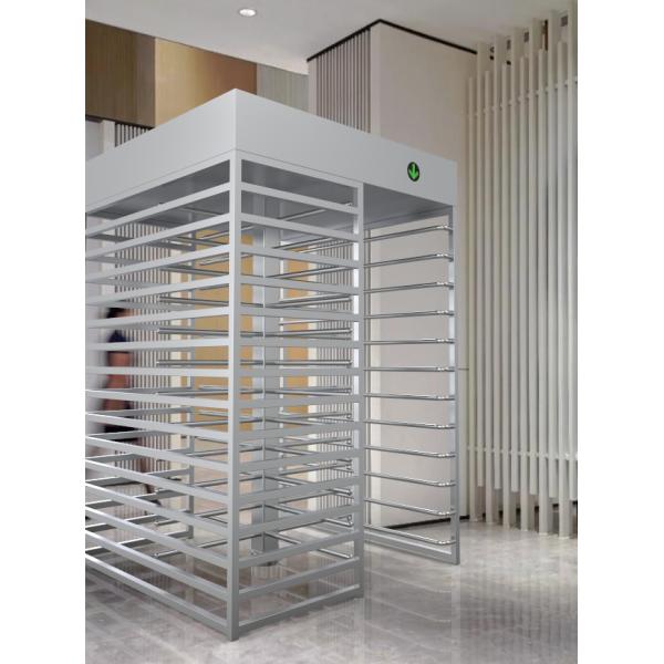 Single Lane Stainless Steel Turnstile SUS304 Full Height Gate System