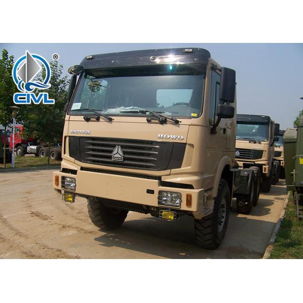 new SINOTRUK HOWO 6X6 All wheel - drive tractor truck prime mover truck used with semi trailer
