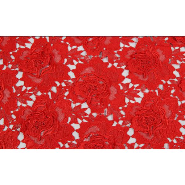 2018 Summer Newest Style chemical Embroidery Fabric 140cm wide for wedding dress