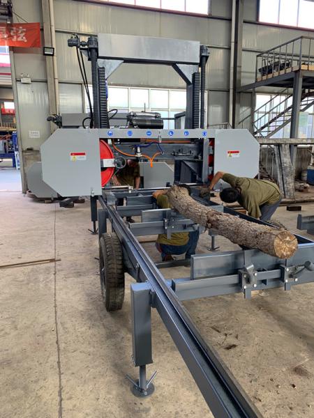 MJ1600 Portable Horizontal Wood Band Saw, portable sawmill diesel