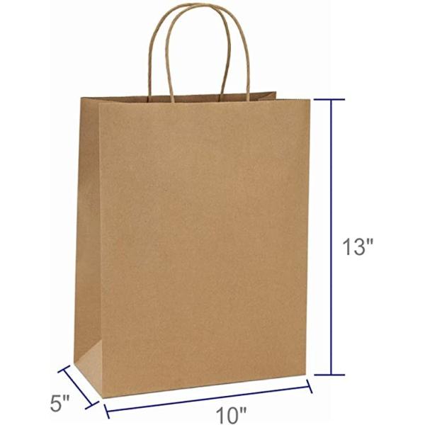 Custom Standard Kraft Packaging Bag Multiple Color Environmental Friendly