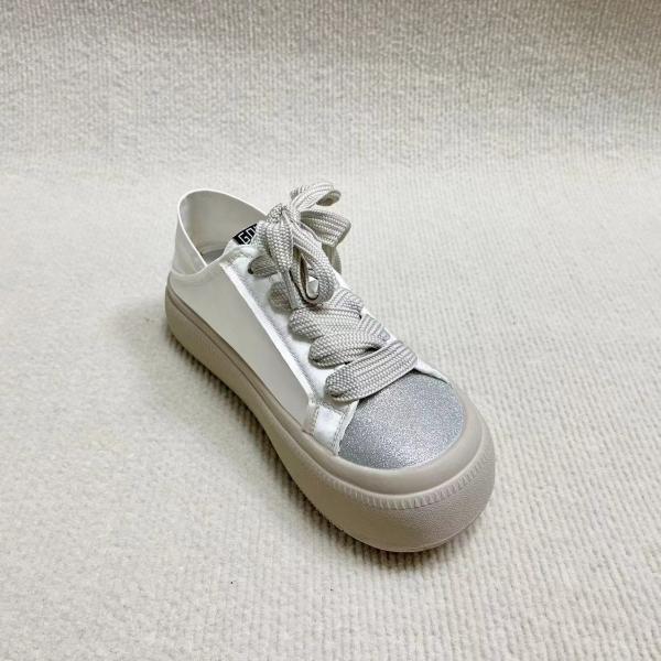 Heightening Platform Sneakers Women Silk Upper Running Shoes For Women