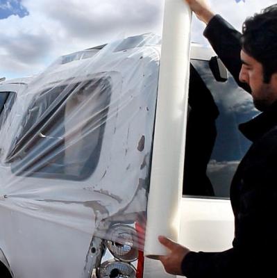 4MIL * 36INCH * 100 pés embalado de colisão PE película protetora de superfície com 3 meses resistente a UV