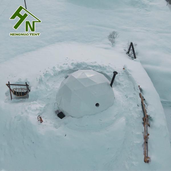 2 People Small Geo Dome Tent 5m 6m Diameter  For Living