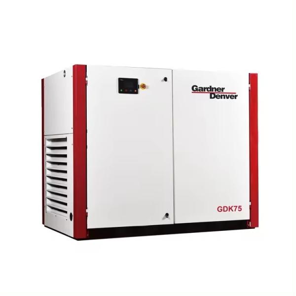 ISO8573 Class 0 Certified Oil-flooded Screw Air Compressor for Glass Manufacturing