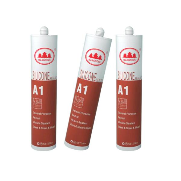 300ml Capacity Silicone Sealant Compound for Metal Fixtures Application