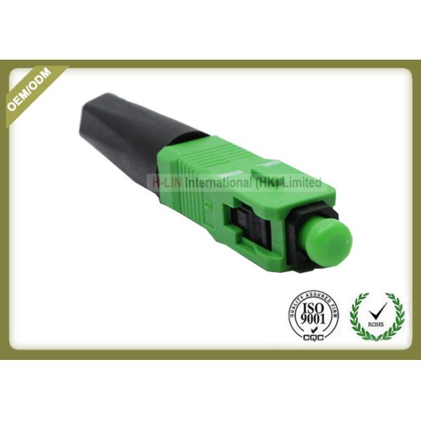 FTTH Embedded SC Cold Junction  Field Assembly Type SC APC Fast Connector 52mm for 3.0*2.0mm cable