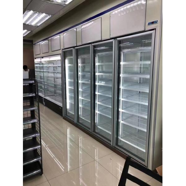 220V/380V/440V Изоляционная стеклянная дверь прогулка в прохладной комнате для пивной пещеры и витрины магазина