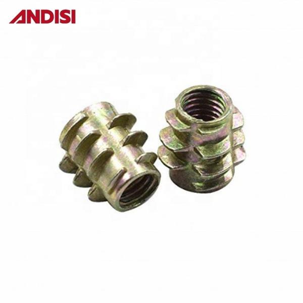 Living Room Zinc Alloy Hex Drive Connecting Mini Fix Cam Lock Nuts Threaded Wood Furniture Insert Nut M6 M8