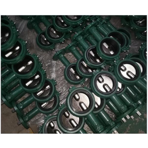 2 Inch Manifold Control Valve Ductile Iron Wafer Type Butterfly Valve DN50 - DN200