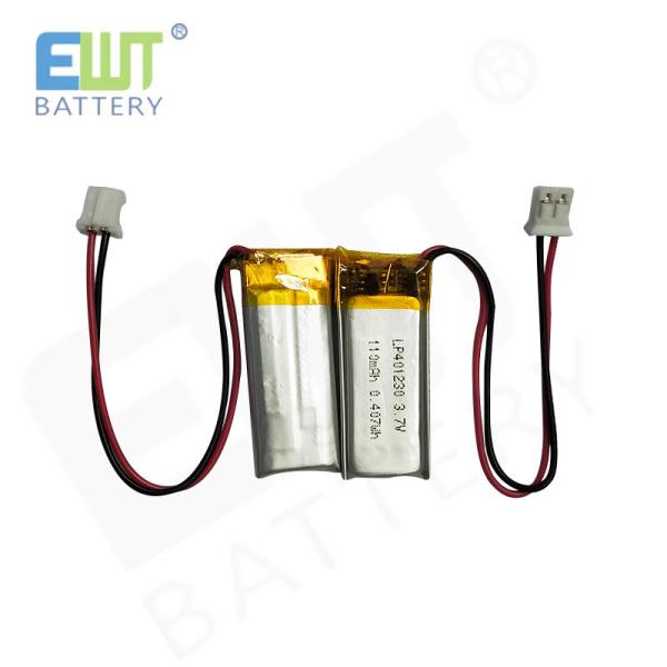 1S1P リポリマー電池 LP401230 3.7V 110mAh PCM 究極のエネルギー貯蔵ソリューション
