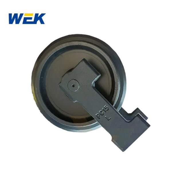 Mini Excavator Komatsu PC15 PC45 PC55 PC70 PC75uu PC120-6 PC130 PC150 PC180 PC75 Idler Komatsu PC30 PC35 PC55 PC40-7 PC70 PC120-3 Front Idler