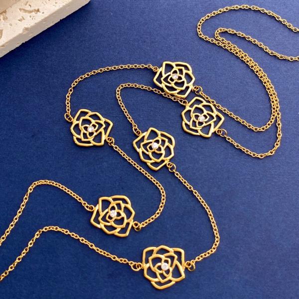 90cm Layered Choker Necklace