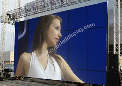 Logotipo personalizado peso leve conduzido portátil do aluguer da exposição do brilho P6 alto