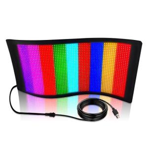 Interface de entrada USB de sinalização digital LED interior para loja Hotel Bar