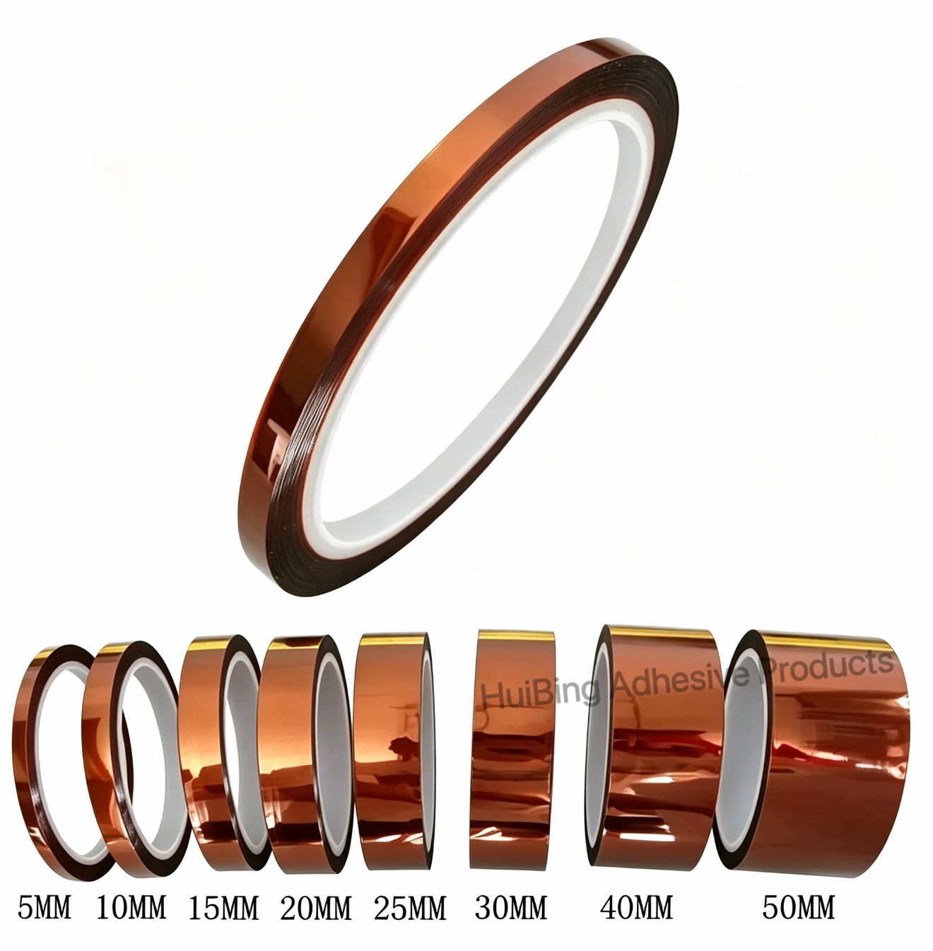 Kapton Polyimide Film Tape 30 Micron Double Sided Kapton Tape Esd Tape