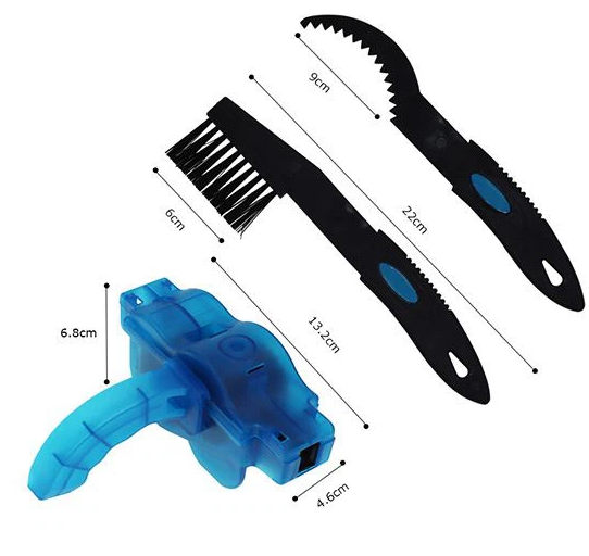 Bike Cleaning Kit (9pcs), Including Chain Cleaner for Cycling,Bicycle Clean Brush Tools for Mountain/MT/Road/BMX Bike