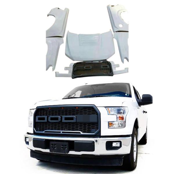 OEM Manufacturer Wholesale ABS Plastic Full Body Kit For Ford F150 2014+ Upgrade Raptor