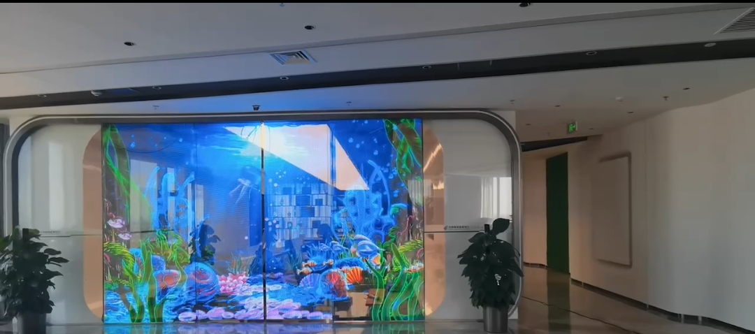 Wholesale Customized LED Transparent Advertising Display Indoor LED Display Holographic Screens